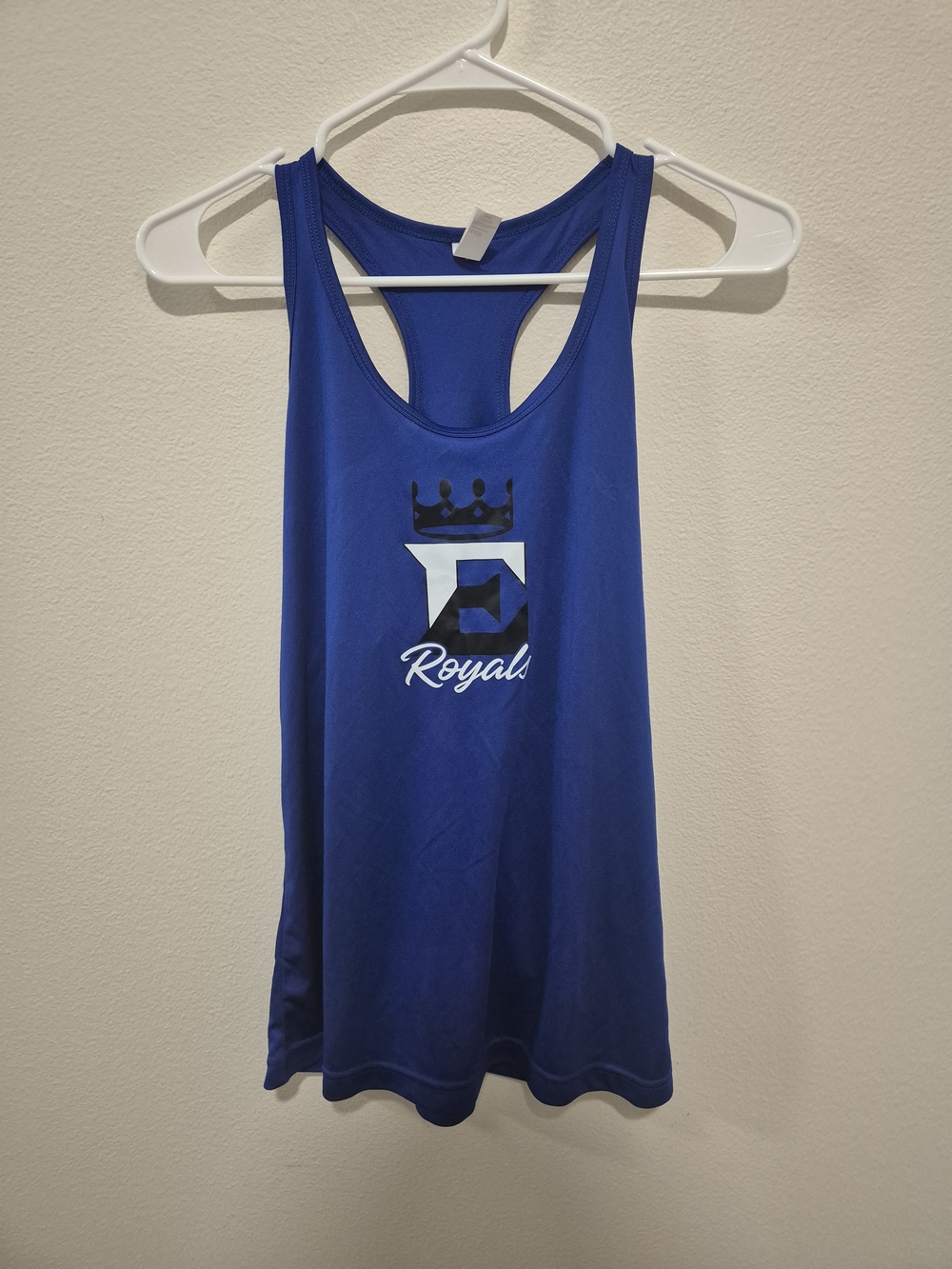 Blue 'Royals' Racerback Tank Top